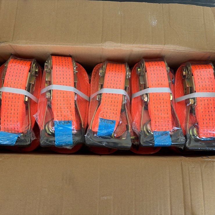 #20 • 10 SKLP 2” Ratchet Tie Down Straps 27’
