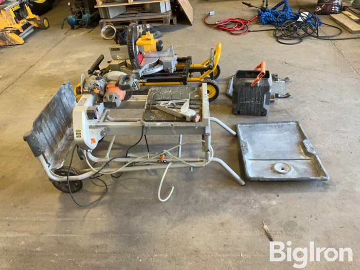 rigid-wet-tile-saw-&-dewalt-mitre-saw-image-4