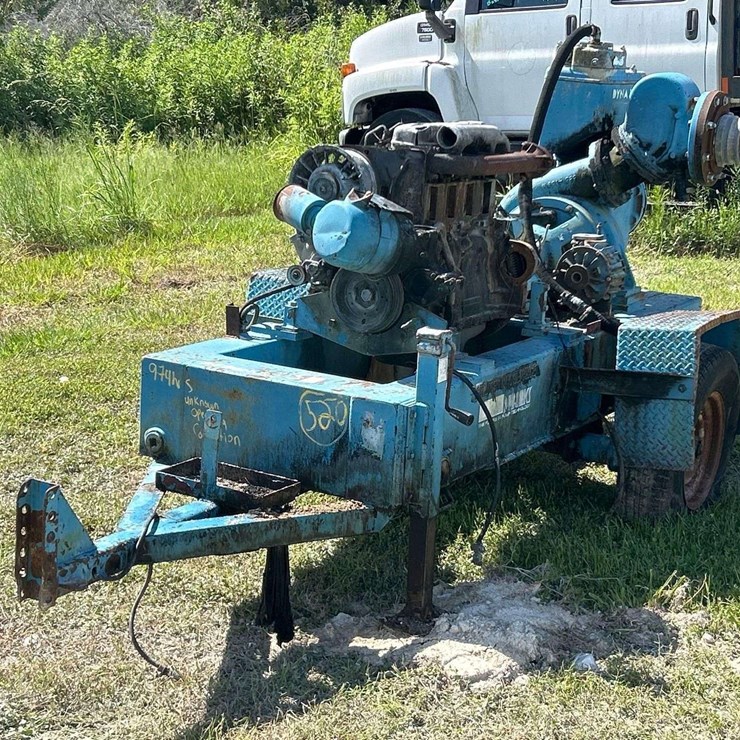 1997 Acme Dynamics SPP 200-60 8in. S/A Towable Trash Pump