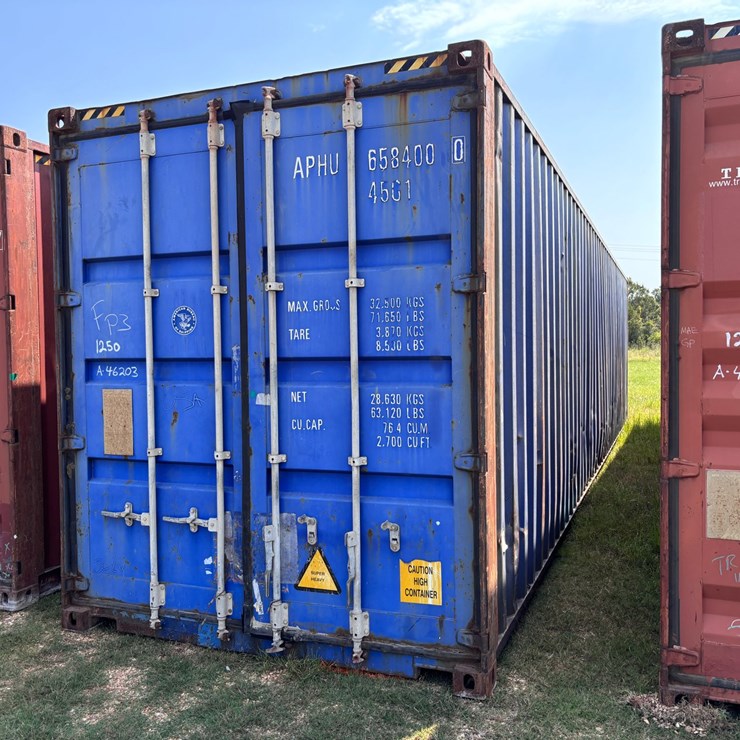 #1250 • 40FT CONTAINER