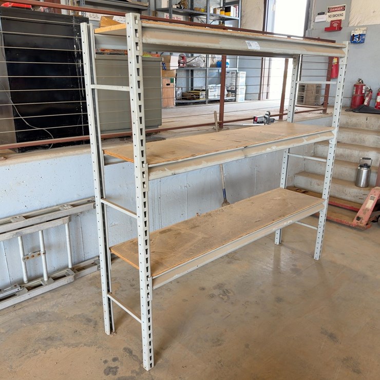 6' X 6' 3 PART SHELVING UNIT