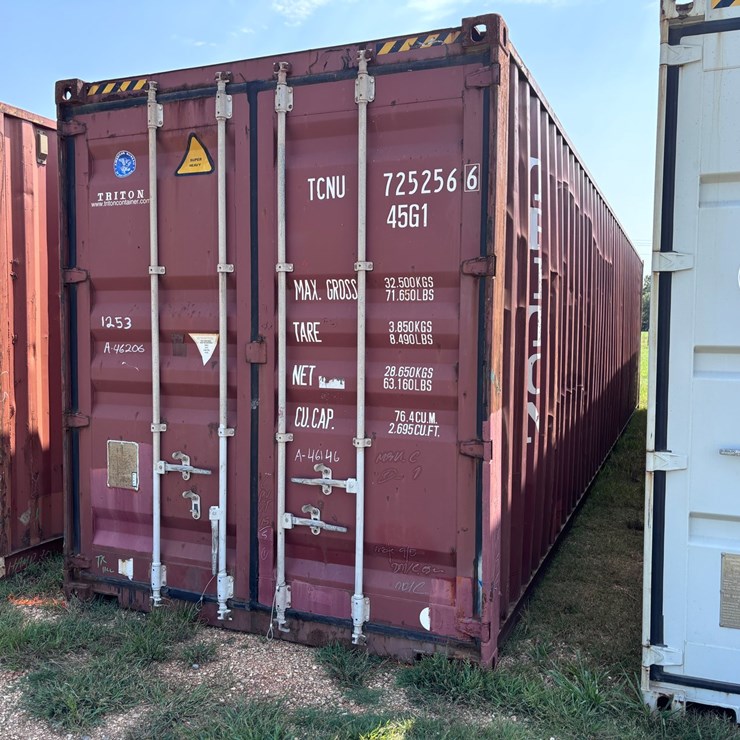 #1253 • 40FT SHIPPING CONTAINER