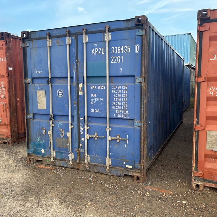 #1230 • 20FT SHIPPING CONTAINER