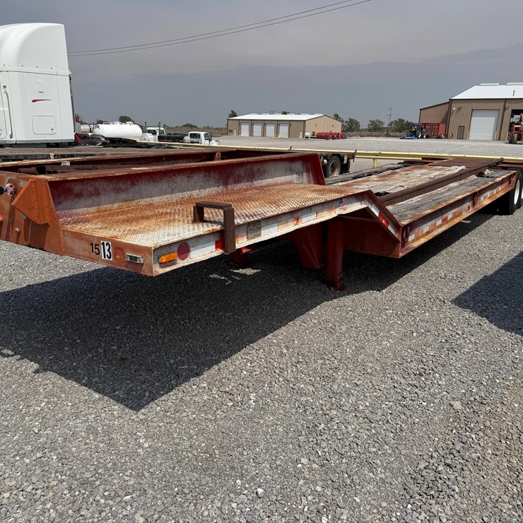 1980 Holden Drop Deck Equipment Trailer