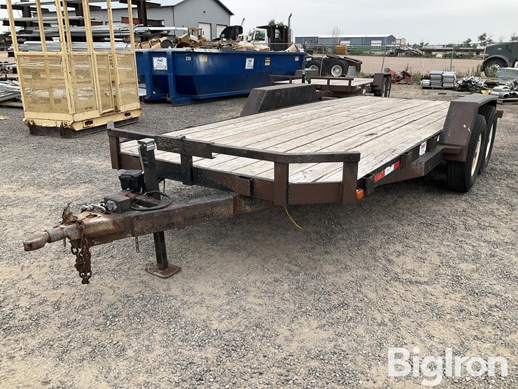 1992-temco-t/a-bumper-pull-flatbed-trailer-image-1