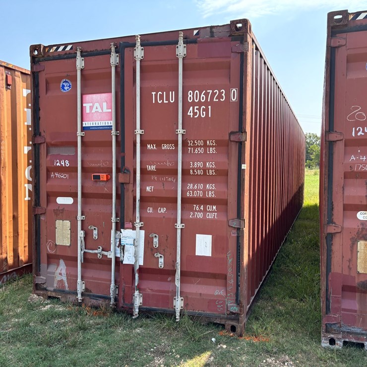 #1248 • 40FT SHIPPING CONTAINER