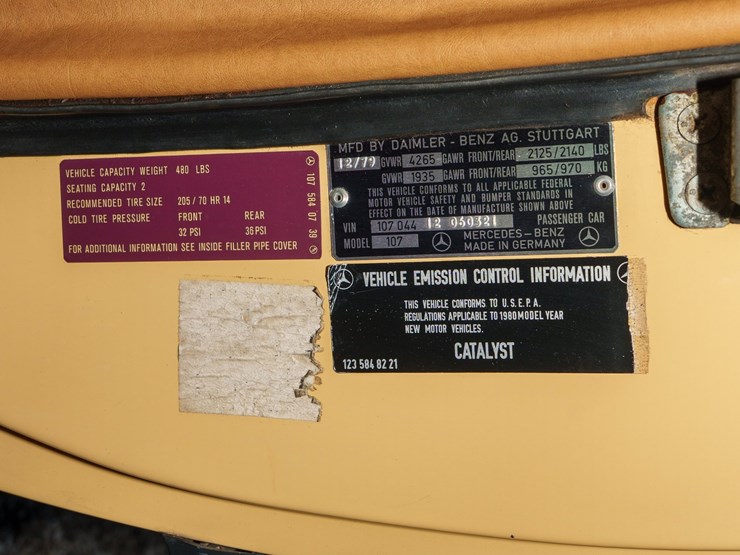 #122-•-offered-at-no-reserve-|-1980-mercedes-benz-450sl-convertible-image-74