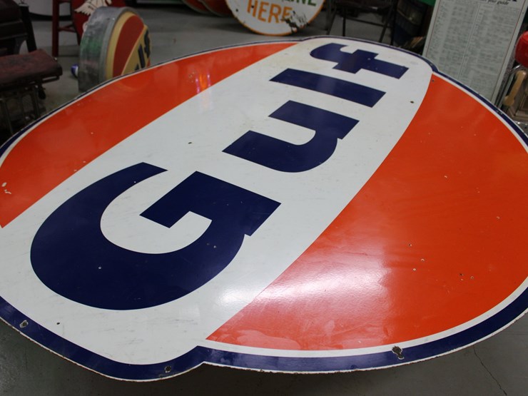 #291-•-72"-x-78"-gulf-oil-logo-metal-sign-image-1
