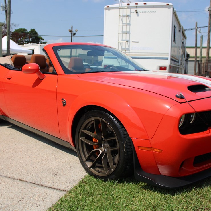 #104 • Offered at No Reserve | 2020 DODGE CHALLENGER SRT HELLCAT CONVERTIBLE