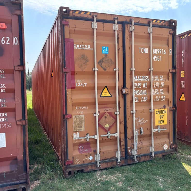 #1247 • 40FT CONTAINER
