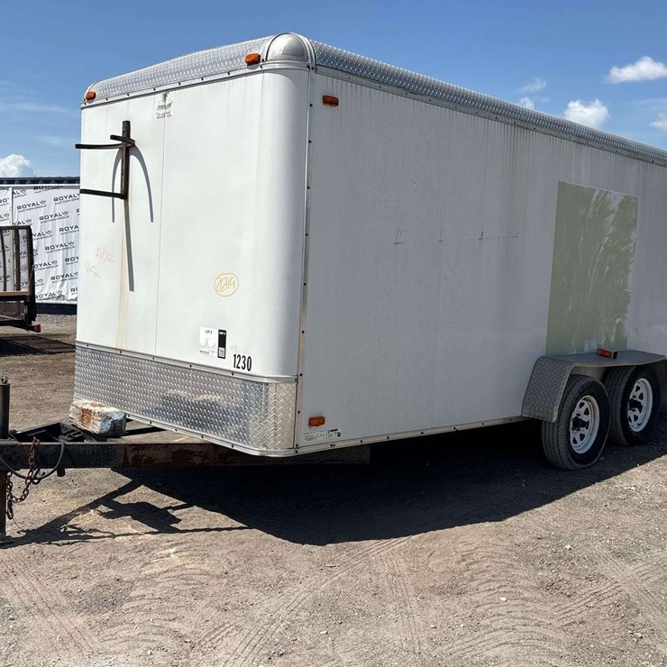 16ft Enclosed Cargo T/A Trailer