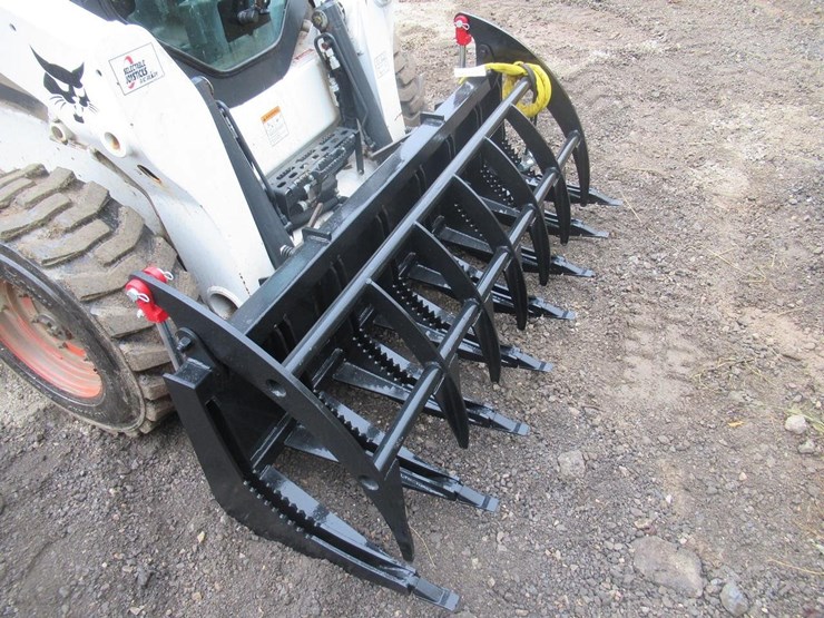 wildcat-78"-skid-steer-root-rake-grapple-image-4