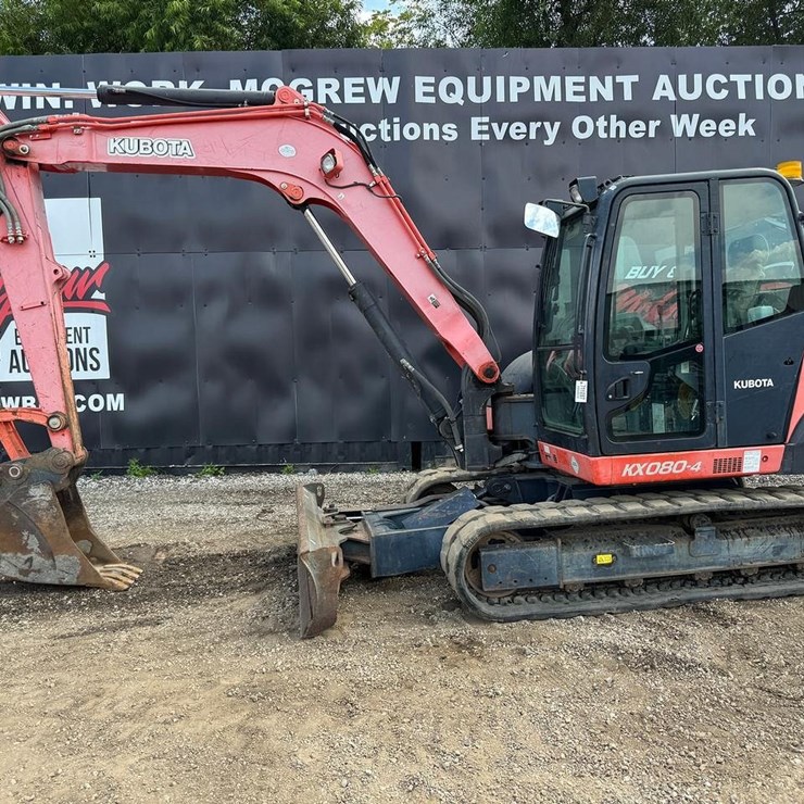 KUBOTA KX080-4