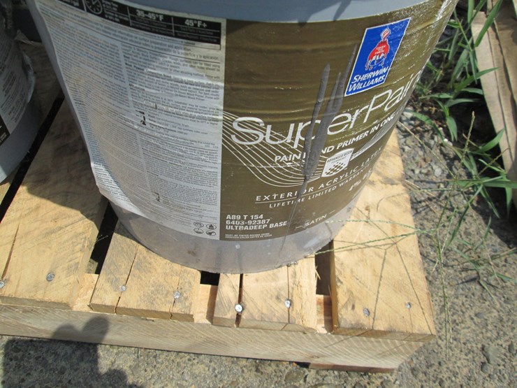 #53847-•-pallet-of-paint-oil-and-roll-of-wire-inv#53847-image-3