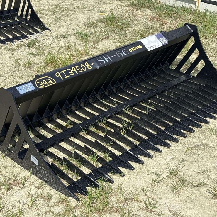 2026 Greatbear 66in Rock Bucket Skid Steer Attachment