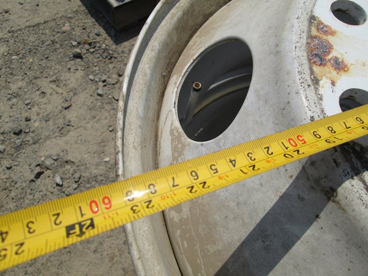 #53829-•-lot-of-(2)-23"x10"-10-hole-truck-rims-inv#53829-image-4