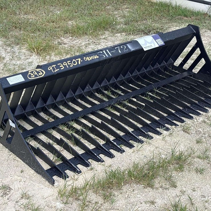 2026 Greatbear 72in Rock Bucket Skid Steer Attachment