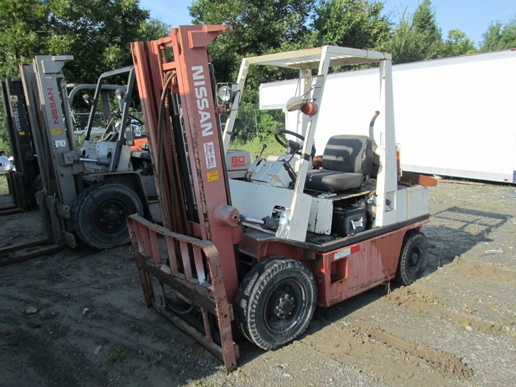 #53863-•-*inop-nissan-cushion-tire-forklift-inv#53863-image-1