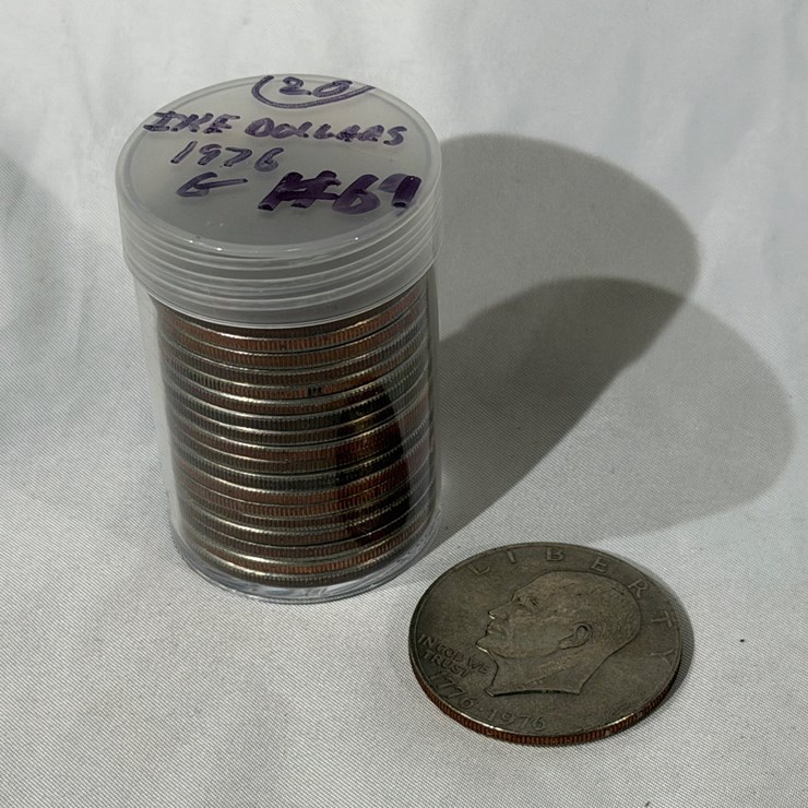 #00645 • (20) 1976 IKE DOLLARS