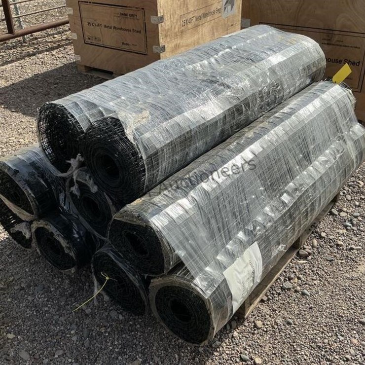 (9) ROLLS OF 5FT X 100FT MESH FENCING