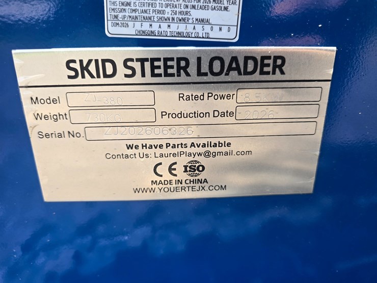 #688-•-zjg-zj-380-mini-skid-steer-image-14