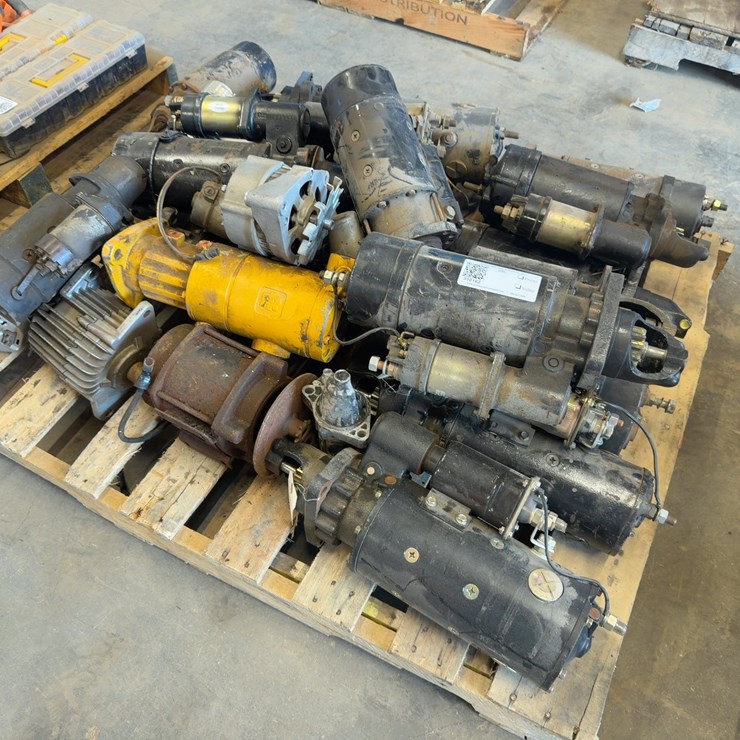 QUANTITY OF STARTERS AND ALTERNATORS