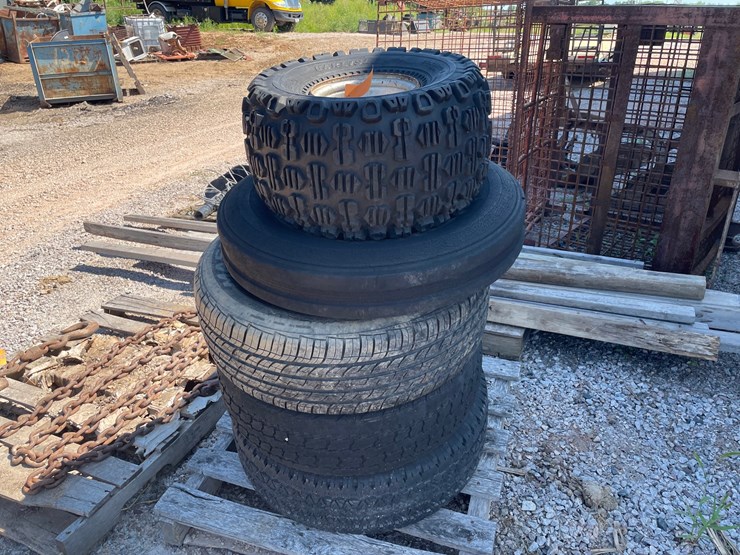 #2487-•-pallet-of-various-tires-image-1