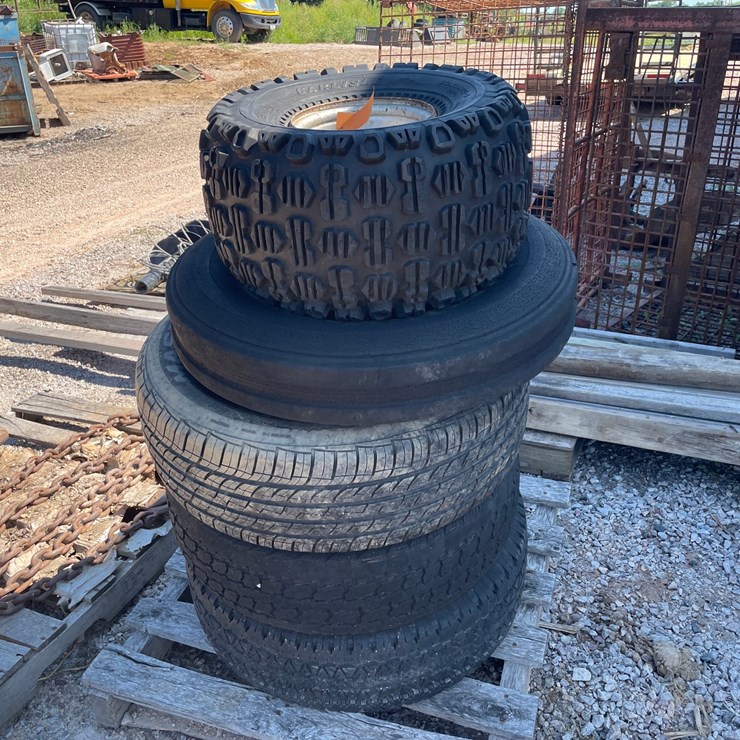 #2487 • Pallet of Various Tires