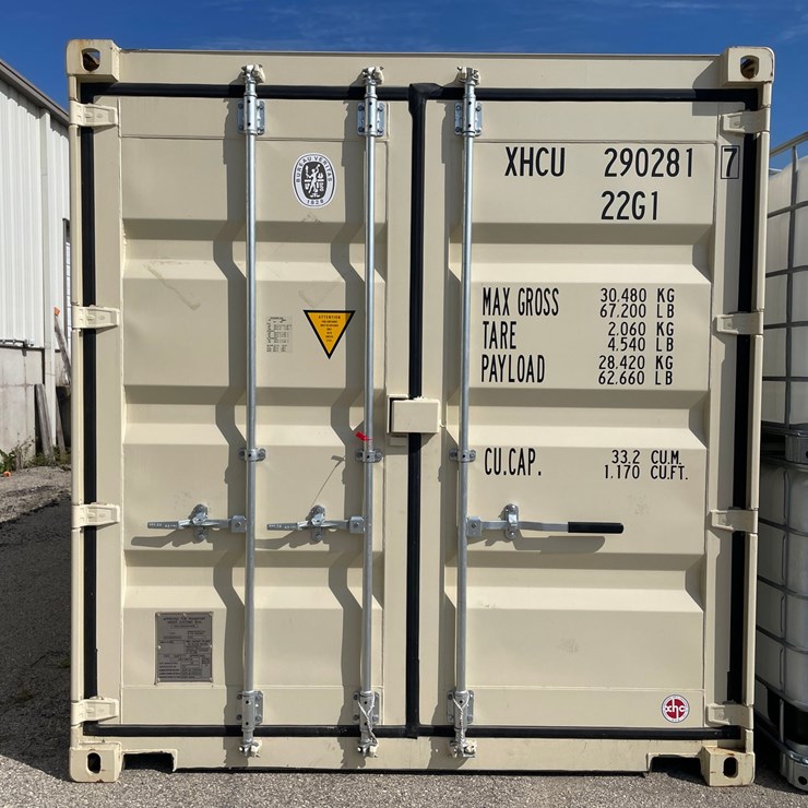 #1632 • 20' Shipping Container (OF)