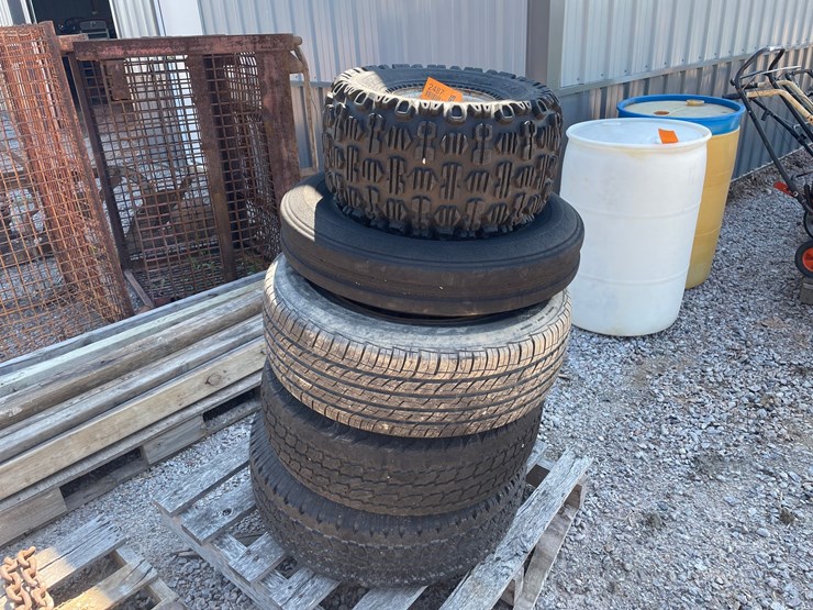 #2487-•-pallet-of-various-tires-image-2