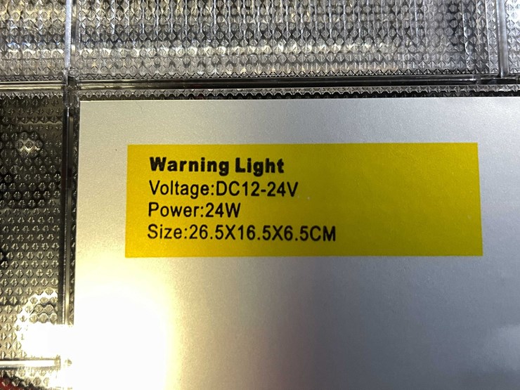 #8550-•-amber-and-yellow-led-strobe-light-(pr13)-image-3