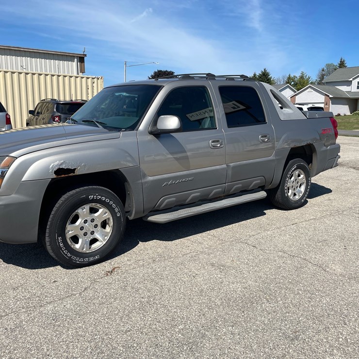 2002 CHEVROLET AVALANCHE 1500