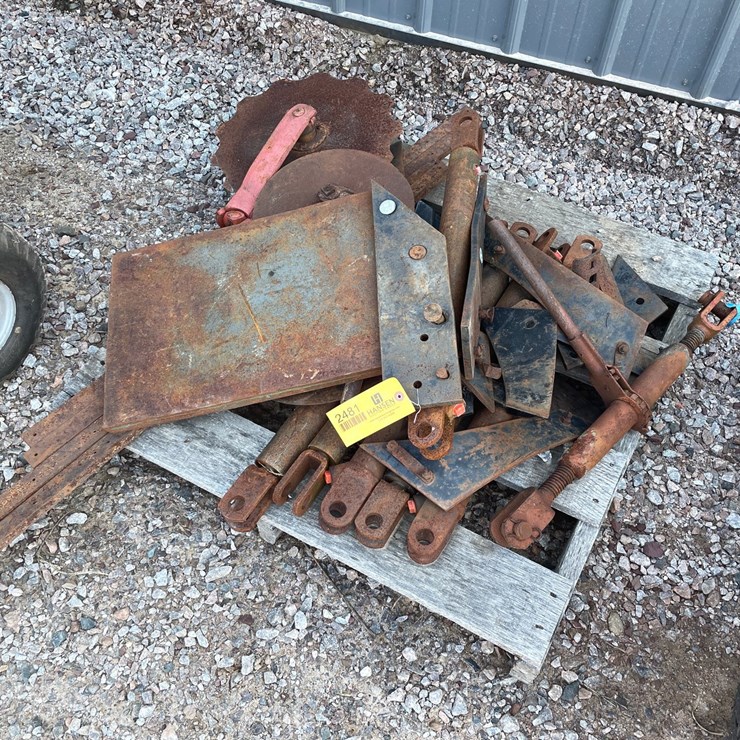 #2481 • Pallet of Implement Parts