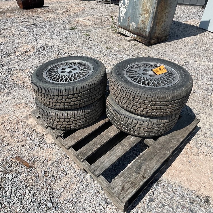 #2503 • Set of (4) Goodyear Tires on 5-Bolt Rims