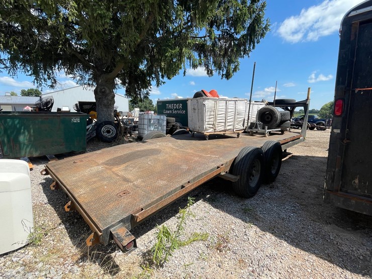 #1135-•-2002-horse-creek-road-warrier-22'-tandem-axle-gooseneck-trailer-(has-wi-title)-image-4