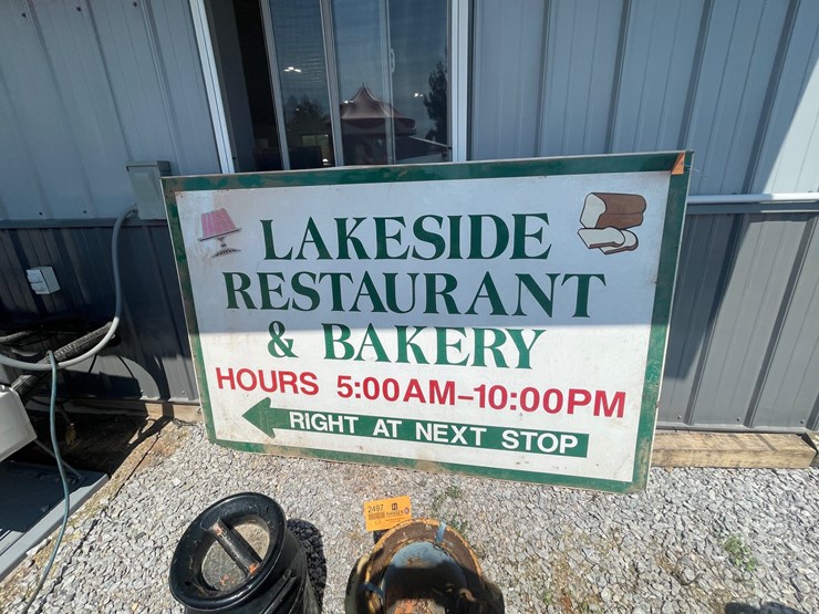 #2496-•-lakeside-restaurant-advertisement-sign-image-2
