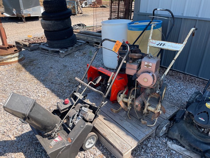 #2484-•-(2)-snowblowers-and-ariens-jet-tiller-image-1