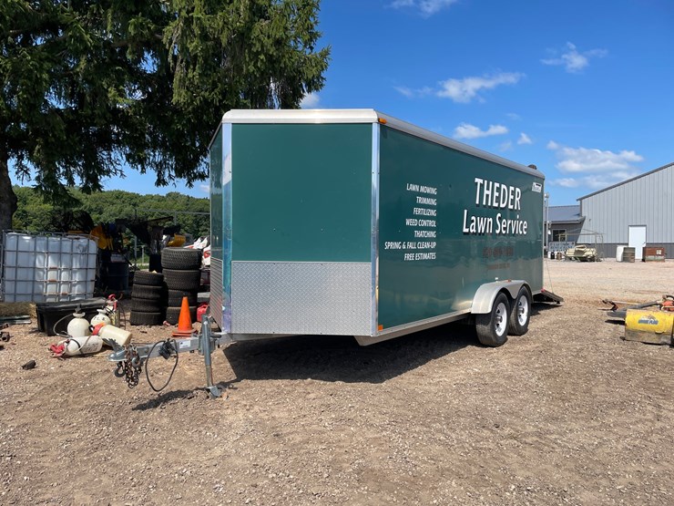 #1147-•-2007-triton-18'-aluminum-enclosed-trailer,-(has-wi-title)-image-1