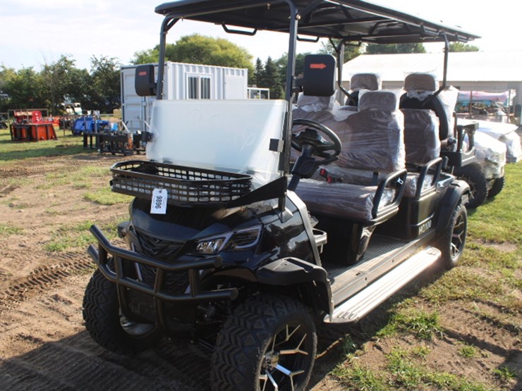 #9896-•-6-person-golf-cart-assembled-red-image-1