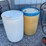 #2485-•-(2)-55-gallon-poly-drums-image-1