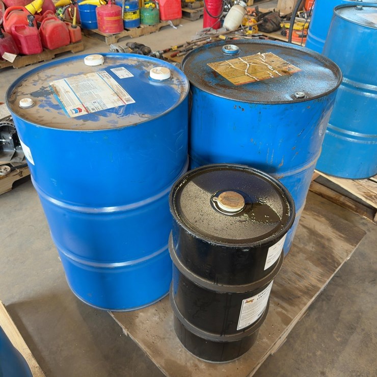 (3) OIL DRUMS