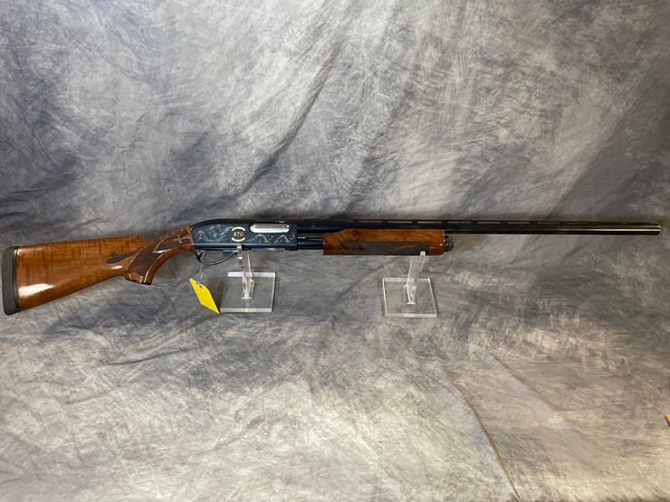 #3049-•-remington-870-wingmaster-centennial-commemorative,-12-ga.-shotgun,-sn:-ab604406m-image-1
