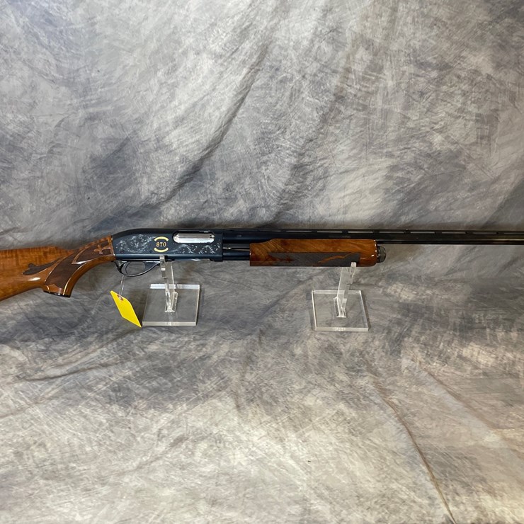 #3049 • Remington 870 Wingmaster Centennial Commemorative, 12 Ga. Shotgun, SN: AB604406M