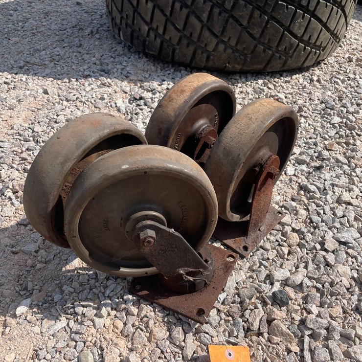 #2097 • Set of (4) Colson Endura Hard Rubber Casters