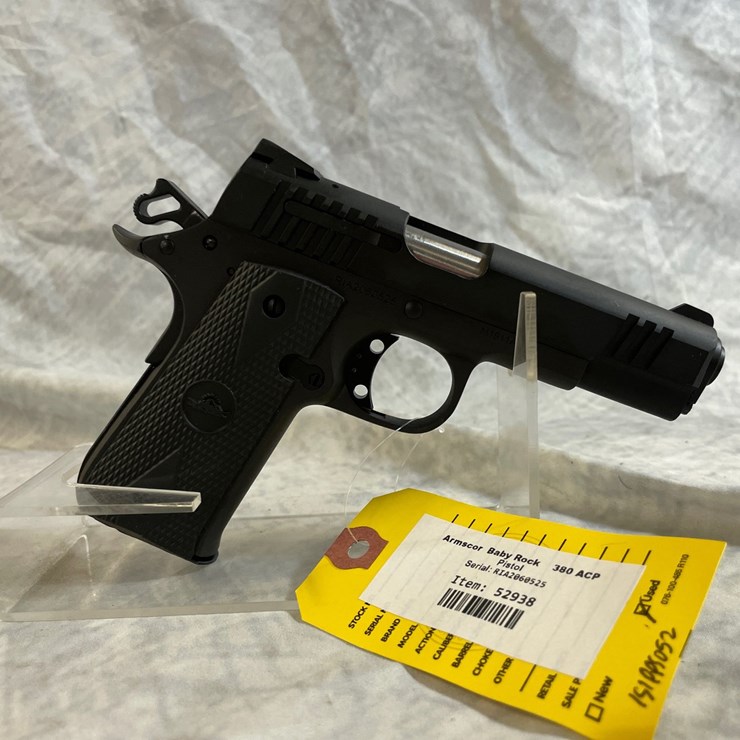 #3087 • Rock Island Armory Baby Rock, 380 ACP Cal. Pistol, SN: RIA2060525