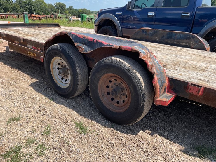#1144-•-2011-horse-creek-mfg.-road-warrior-20'-flatbed-trailer,-(has-wi-title)-image-7