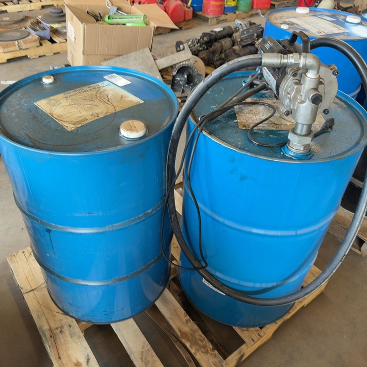 (2) OIL DRUMS