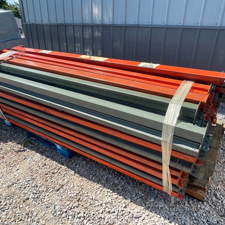 #2512 • Pallet of Pallet Racking Crossmembers