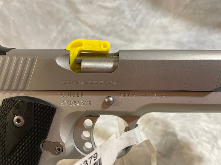 #3082-•-kimber-stainless-lightweight,-45-acp-cal.-pistol,-sn:-ky084379-image-12