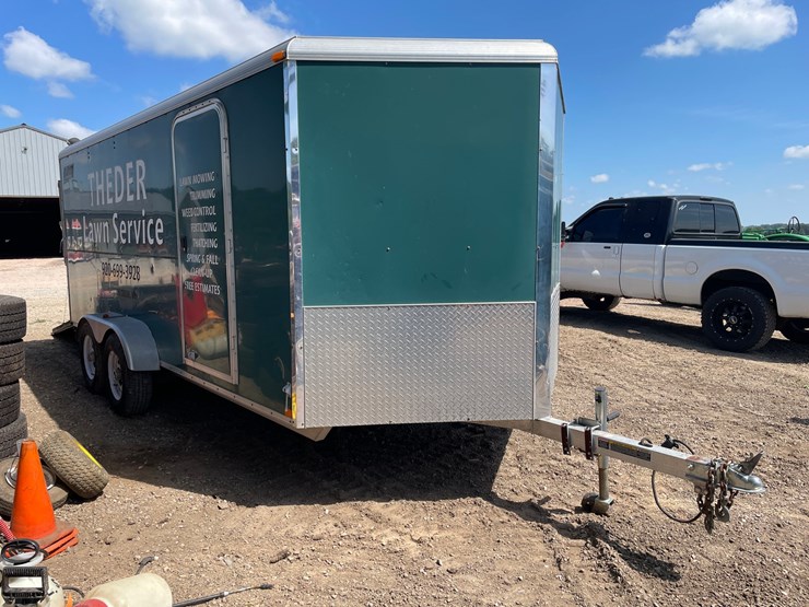 #1147-•-2007-triton-18'-aluminum-enclosed-trailer,-(has-wi-title)-image-3